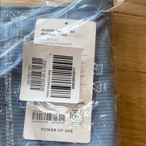 Athleta renew Blue Seamless Camisole Tank